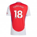 Günstige Fußballtrikots Arsenal Tomiyasu 18 Heimtrikot 2024-25 Kurzarm
